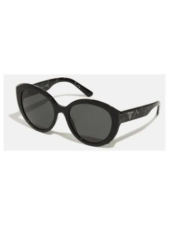 New Authentic- PRADA Dark Grey Cat Eye Ladies Sunglasses PR 01YS 09V5S0 54 main image 14